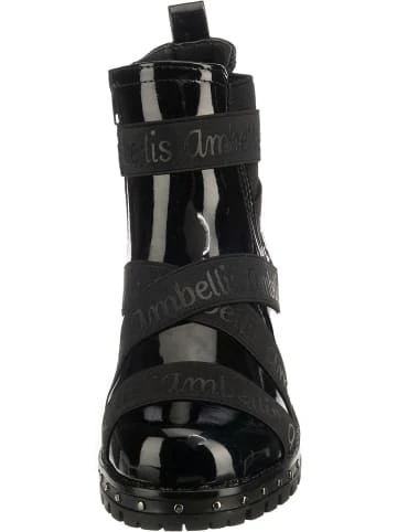 Stiefeletten Ambellis All Over Glossy Strap Chelsea Boots Günstig Kaufen – Bild 3