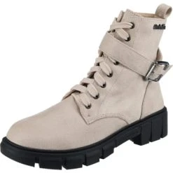 Stiefeletten Ambellis Buckle Lace-Up Boots Günstig Kaufen