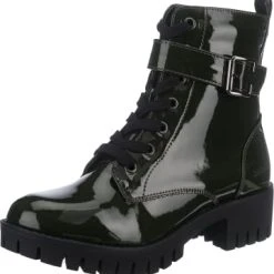 Stiefeletten Ambellis Buckle Lace-Up Boots Günstig Kaufen