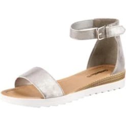 Sandalen Ambellis Classic Schaftsandale Im Metallic Look Günstig Kaufen