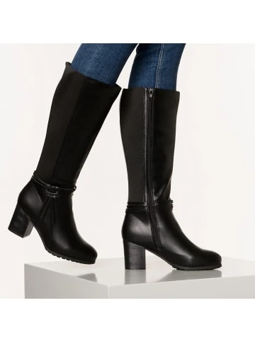 Stiefel & Boots Ambellis Comfort Stiefel Mit Blockabsatz Und Zierband Klassische Stiefel Günstig Kaufen – Bild 2