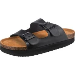 Clogs & Pantoletten Ambellis Plateau-Pantoletten Günstig Kaufen