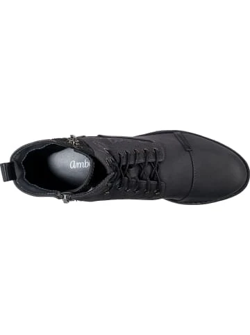 Stiefeletten Ambellis Schnürstiefel Mit Zipper Und Blumen Detail Günstig Kaufen – Bild 6