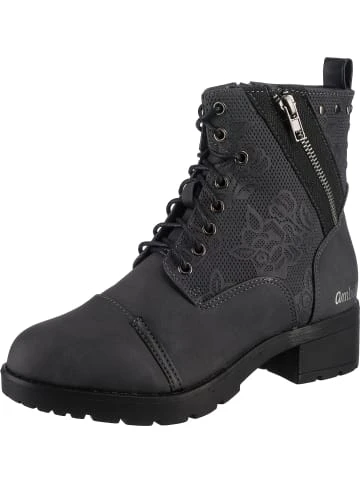 Stiefeletten Ambellis Schnürstiefel Mit Zipper Und Blumen Detail Günstig Kaufen