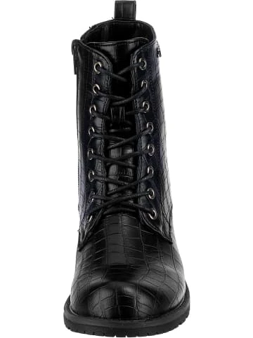 Ambellis Schnürstiefeletten Mit Animal Optik Günstig Kaufen – Bild 4