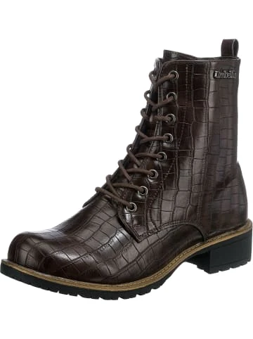 Ambellis Schnürstiefeletten Mit Animal Optik Günstig Kaufen