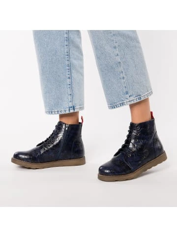 Ambellis Shiny Floral Schnürstiefeletten Günstig Kaufen – Bild 2