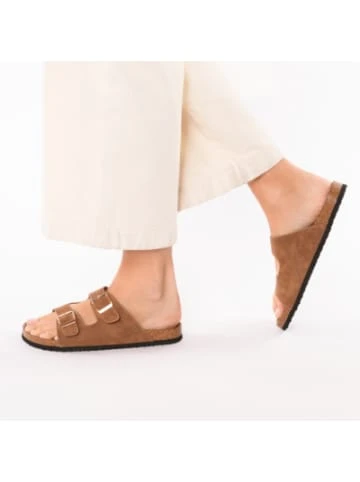 Clogs & Pantoletten Ambellis Two Strap Pantoletten Günstig Kaufen – Bild 2