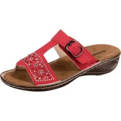 Clogs & Pantoletten Ambellis Two Strap Pantoletten Mit Kleinem Absatz Günstig Kaufen