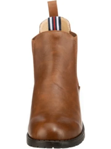 Stiefeletten Ambellis Vegane Classic Chelsea In Leder Optik Mit Farbakzent Chelsea Boots Günstig Kaufen – Bild 4