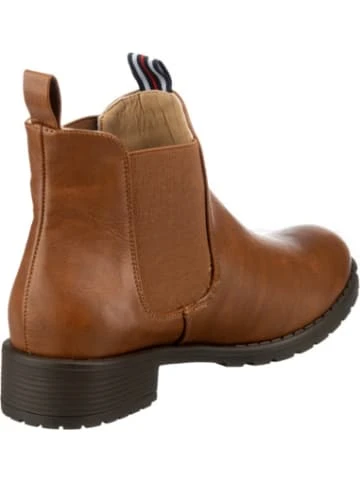 Stiefeletten Ambellis Vegane Classic Chelsea In Leder Optik Mit Farbakzent Chelsea Boots Günstig Kaufen – Bild 5