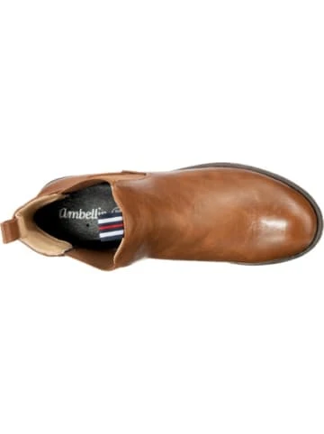 Stiefeletten Ambellis Vegane Classic Chelsea In Leder Optik Mit Farbakzent Chelsea Boots Günstig Kaufen – Bild 6